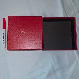 Cartier Empty Box
